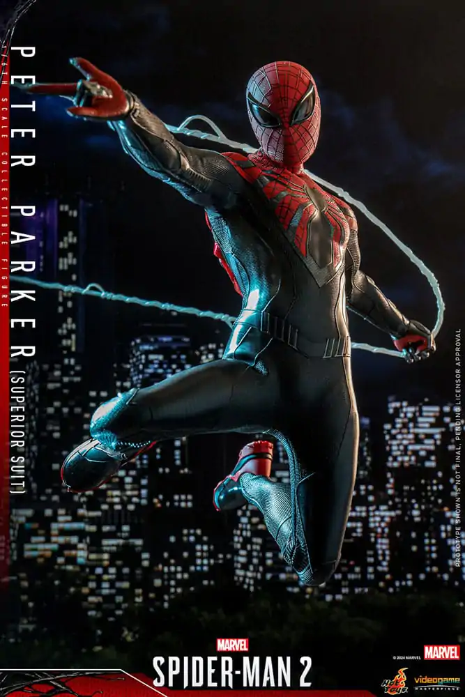 Spider-Man 2 Video Game Masterpiece Action Figure 1/6 Peter Parker (Superior Suit) 30 cm product photo