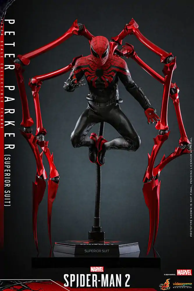 Spider-Man 2 Video Game Masterpiece Action Figure 1/6 Peter Parker (Superior Suit) 30 cm product photo