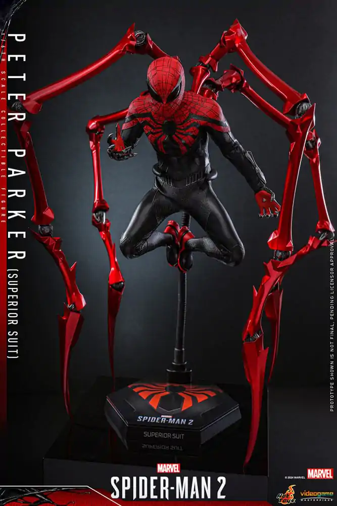 Spider-Man 2 Video Game Masterpiece Action Figure 1/6 Peter Parker (Superior Suit) 30 cm product photo