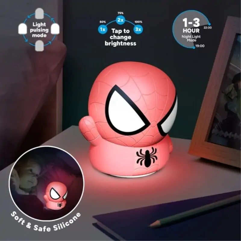 Marvel Spiderman 3D lamp 14cm product photo