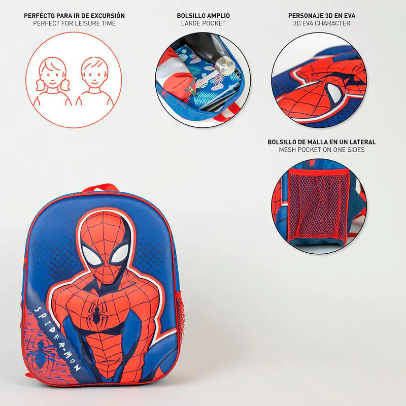 Marvel Spiderman 3D backpack 31cm product photo