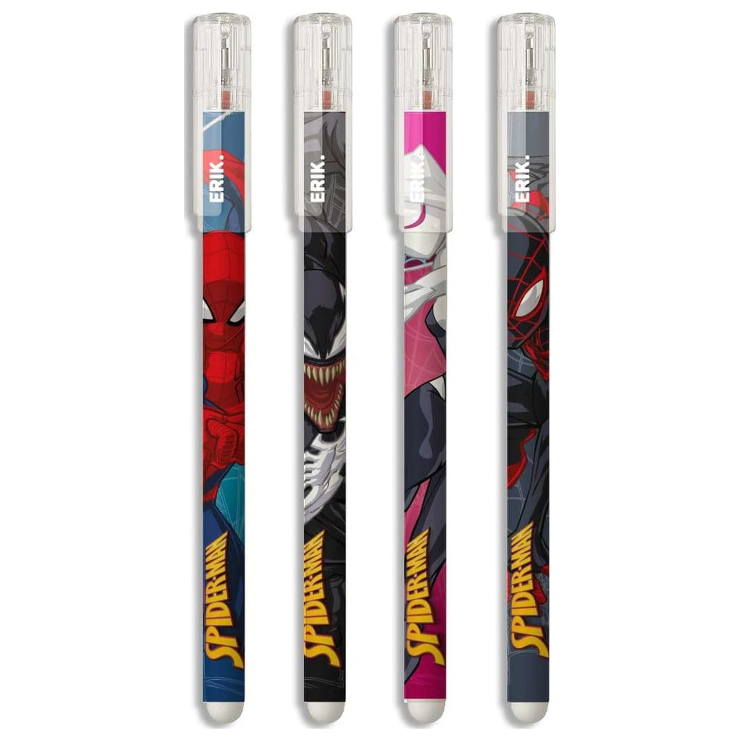 Spider-Man Erasable Pen Set of 4 product photo