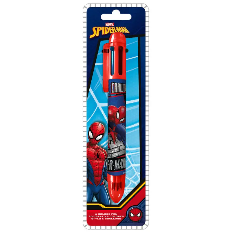 Marvel Spiderman 6 colors pen product photo