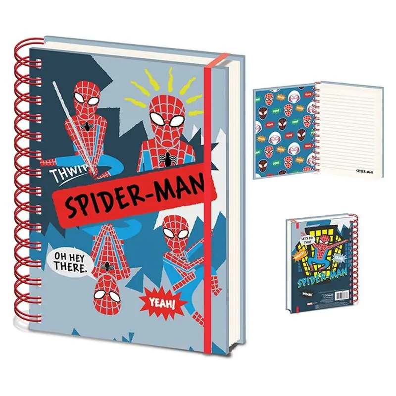 Marvel Spiderman A5 notebook product photo