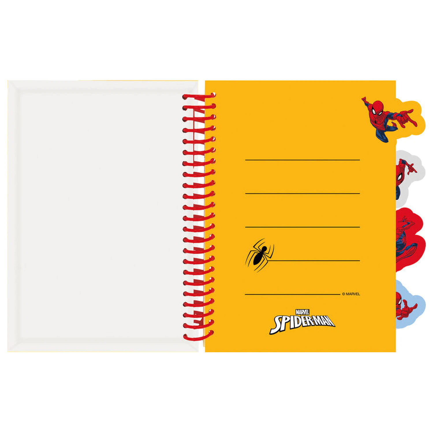 Marvel Spiderman A5 notebook product photo