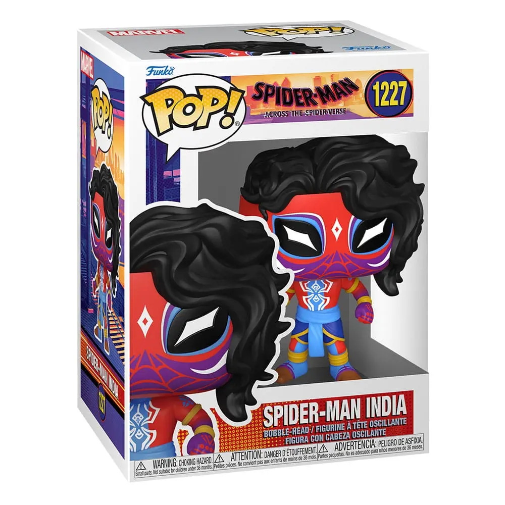 Spider-Man: Across the Spider-Verse POP! Movies Vinyl Figure Spider-Man India 9 cm product photo