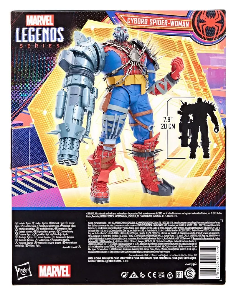 Spider-Man: Across the Spider-Verse Marvel Legends Deluxe Action Figure Cyborg Spider-Woman 15 cm product photo