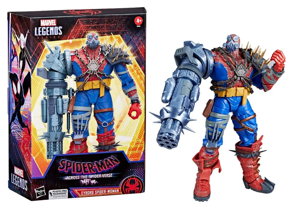 Spider-Man: Across the Spider-Verse Marvel Legends Deluxe Action Figure Cyborg Spider-Woman 15 cm product photo