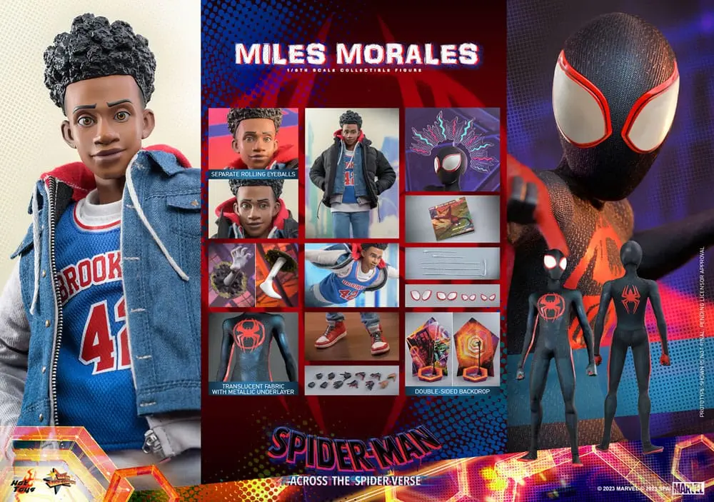 Spider-Man: Across the Spider-Verse Movie Masterpiece Action Figure 1/6 Miles Morales 29 cm product photo