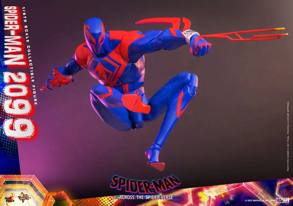 Spider-Man: Across the Spider-Verse Movie Masterpiece Action Figure 1/6 Spider-Man 2099 33 cm product photo