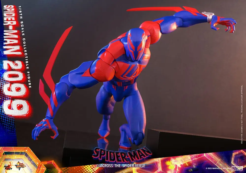 Spider-Man: Across the Spider-Verse Movie Masterpiece Action Figure 1/6 Spider-Man 2099 33 cm product photo