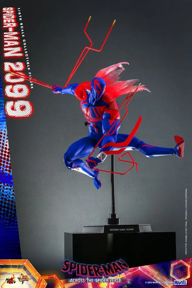 Spider-Man: Across the Spider-Verse Movie Masterpiece Action Figure 1/6 Spider-Man 2099 33 cm product photo
