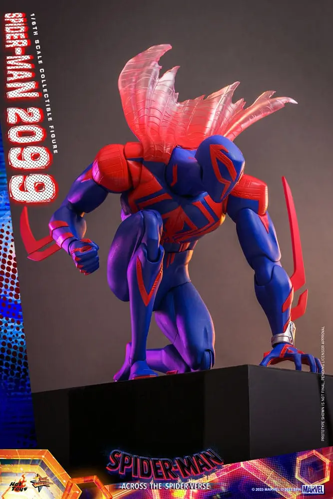 Spider-Man: Across the Spider-Verse Movie Masterpiece Action Figure 1/6 Spider-Man 2099 33 cm product photo