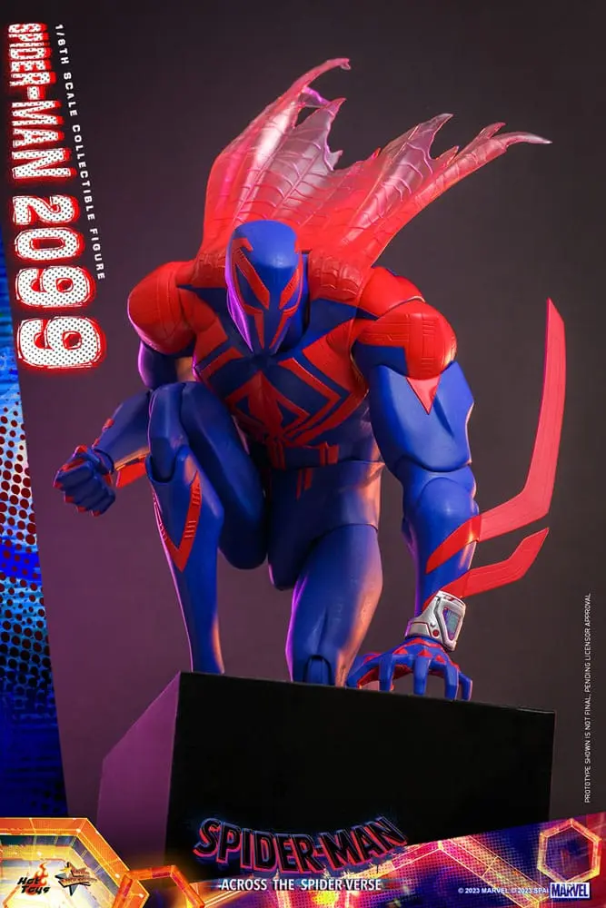 Spider-Man: Across the Spider-Verse Movie Masterpiece Action Figure 1/6 Spider-Man 2099 33 cm product photo