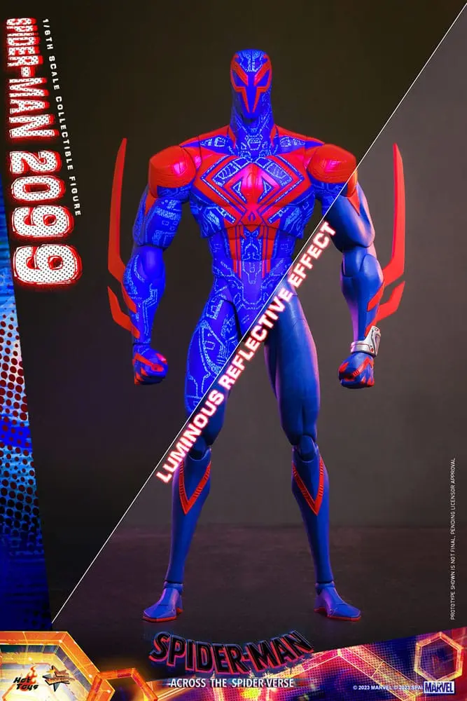 Spider-Man: Across the Spider-Verse Movie Masterpiece Action Figure 1/6 Spider-Man 2099 33 cm product photo