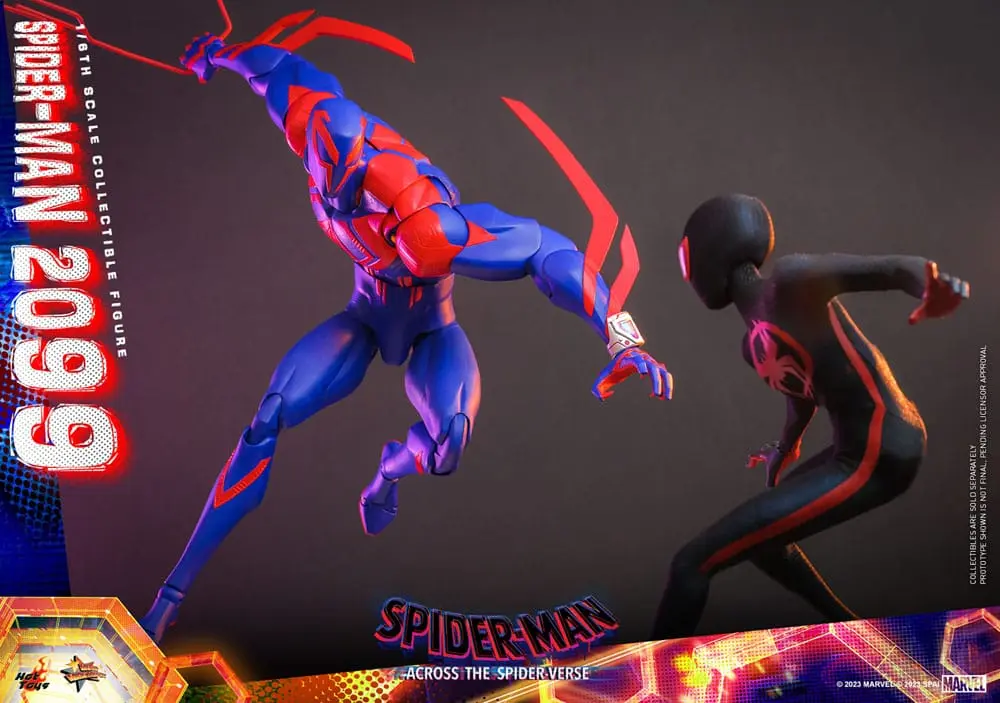 Spider-Man: Across the Spider-Verse Movie Masterpiece Action Figure 1/6 Spider-Man 2099 33 cm product photo