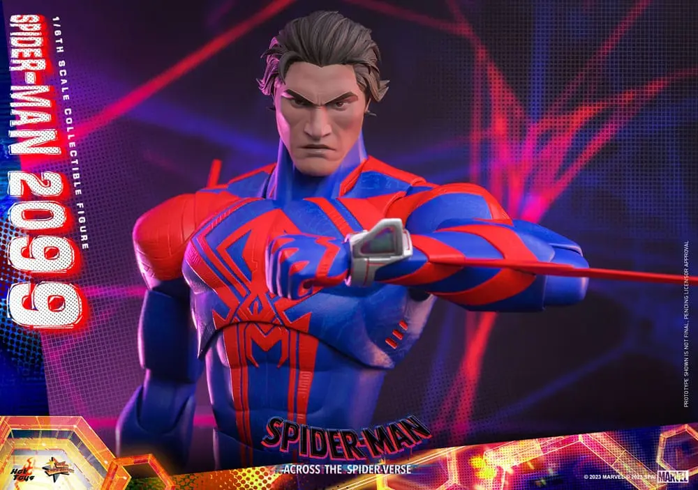 Spider-Man: Across the Spider-Verse Movie Masterpiece Action Figure 1/6 Spider-Man 2099 33 cm product photo