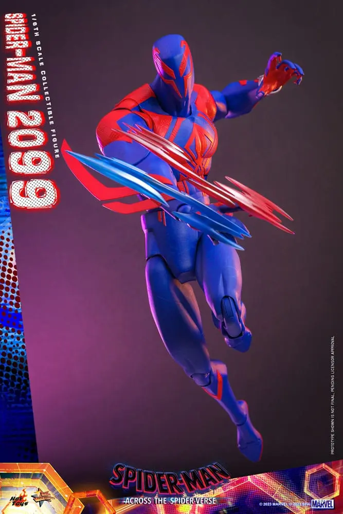 Spider-Man: Across the Spider-Verse Movie Masterpiece Action Figure 1/6 Spider-Man 2099 33 cm product photo