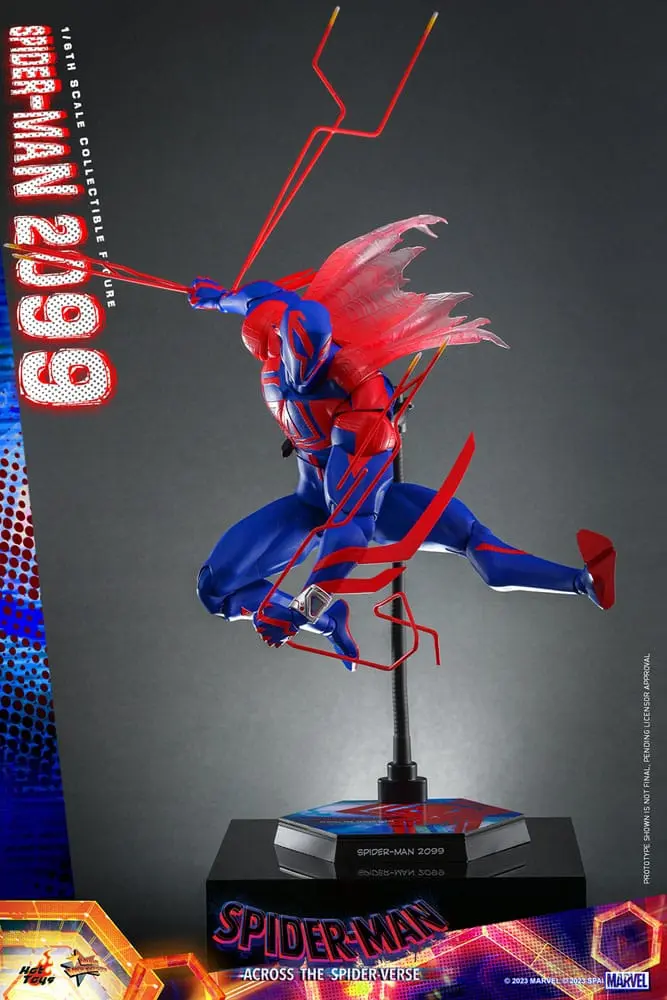 Spider-Man: Across the Spider-Verse Movie Masterpiece Action Figure 1/6 Spider-Man 2099 33 cm product photo
