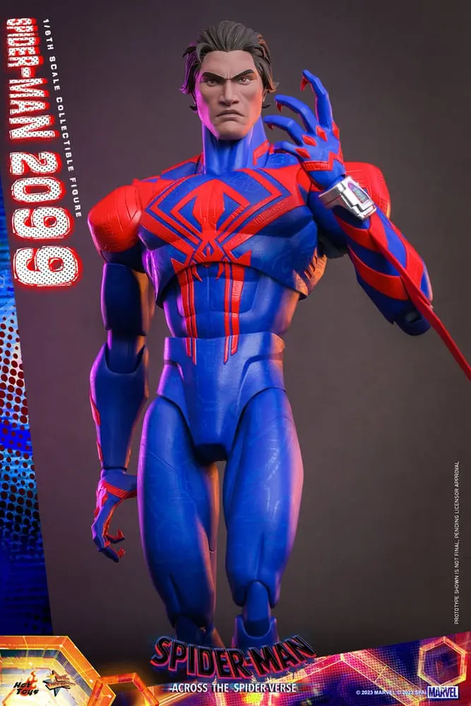 Spider-Man: Across the Spider-Verse Movie Masterpiece Action Figure 1/6 Spider-Man 2099 33 cm product photo