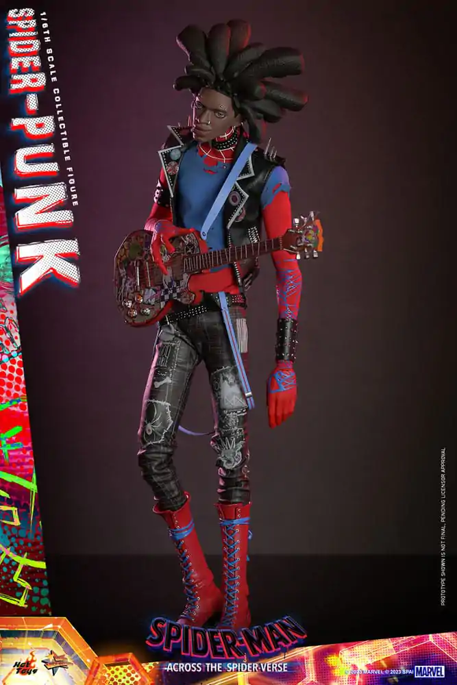 Spider-Man: Across the Spider-Verse Movie Masterpiece Action Figure 1/6 Spider-Punk 32 cm product photo