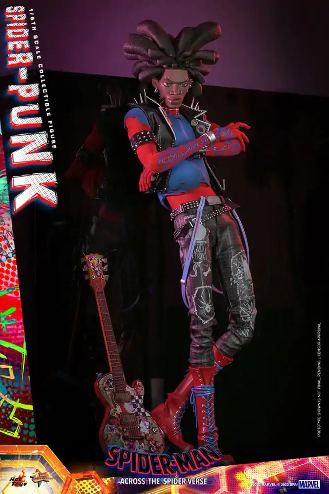 Spider-Man: Across the Spider-Verse Movie Masterpiece Action Figure 1/6 Spider-Punk 32 cm product photo