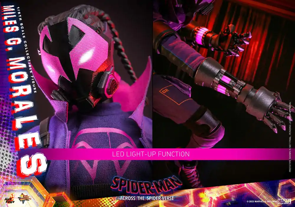 Spider-Man: Across the Spider-Verse Movie Masterpiece Action Figure 1/6 Spider-Punk 32 cm product photo