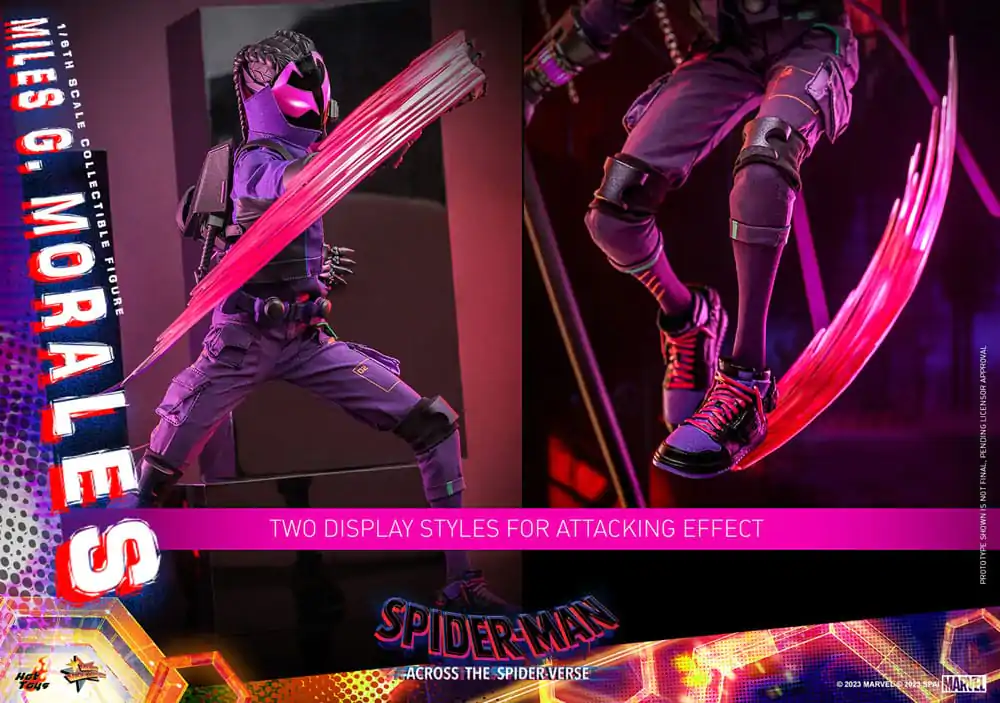 Spider-Man: Across the Spider-Verse Movie Masterpiece Action Figure 1/6 Spider-Punk 32 cm product photo