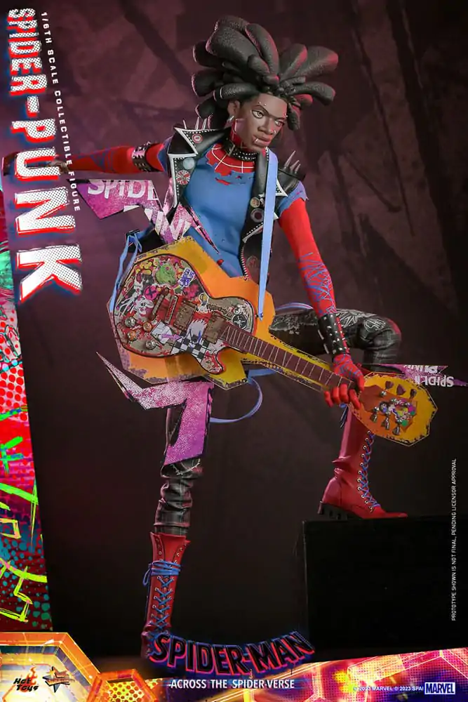 Spider-Man: Across the Spider-Verse Movie Masterpiece Action Figure 1/6 Spider-Punk 32 cm product photo