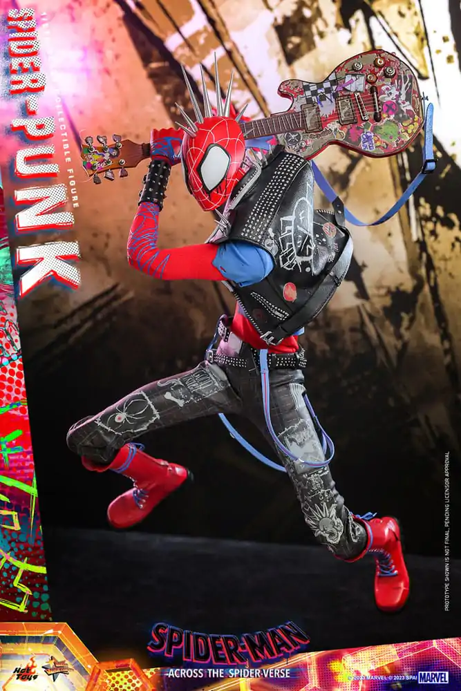 Spider-Man: Across the Spider-Verse Movie Masterpiece Action Figure 1/6 Spider-Punk 32 cm product photo