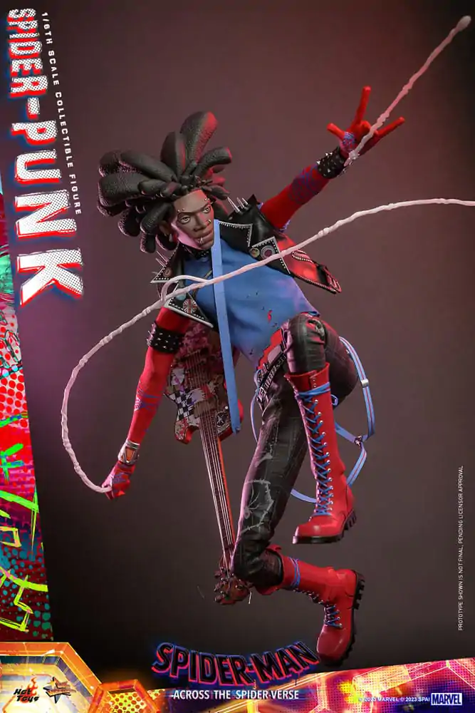 Spider-Man: Across the Spider-Verse Movie Masterpiece Action Figure 1/6 Spider-Punk 32 cm product photo