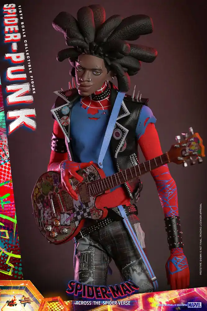 Spider-Man: Across the Spider-Verse Movie Masterpiece Action Figure 1/6 Spider-Punk 32 cm product photo