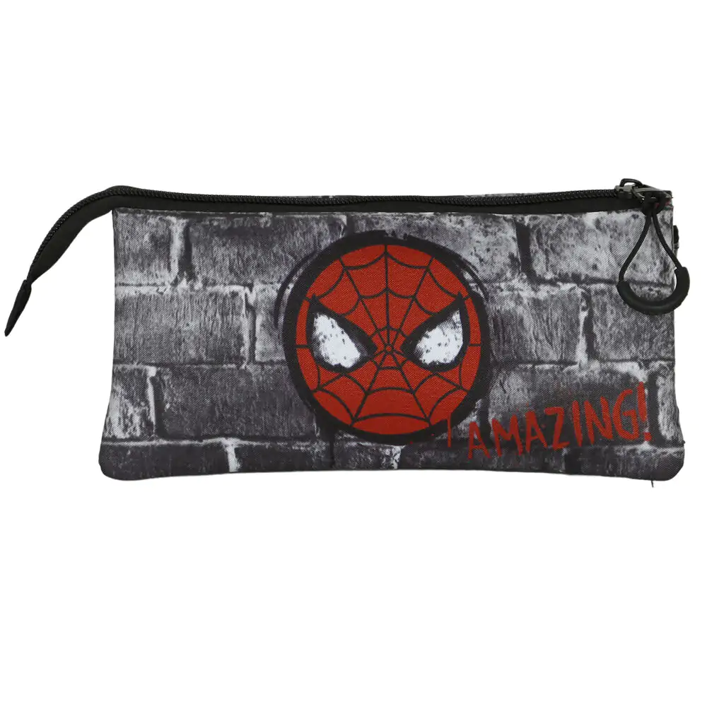 Marvel Spiderman Amazing triple pencil case product photo