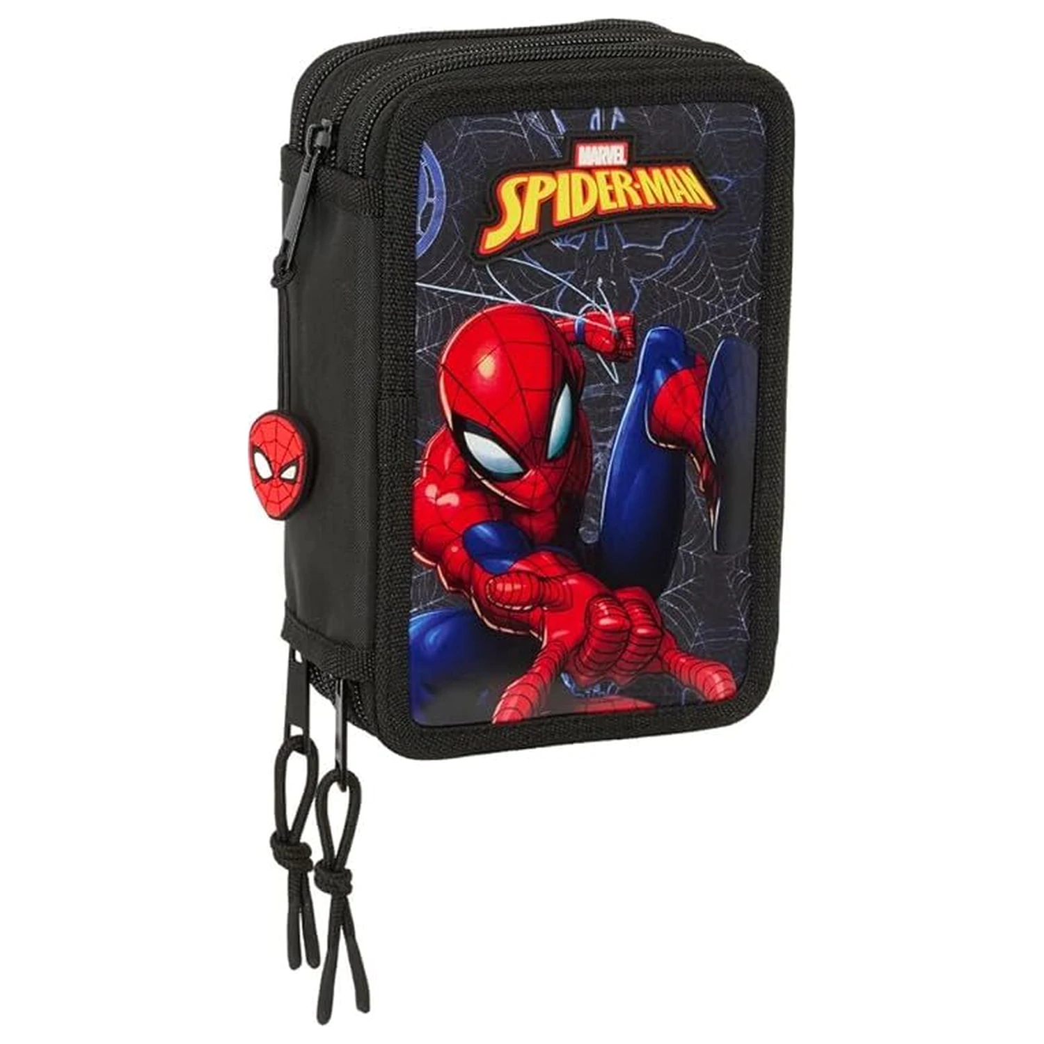 Marvel Spiderman Attack triple pencil case 37pcs product photo