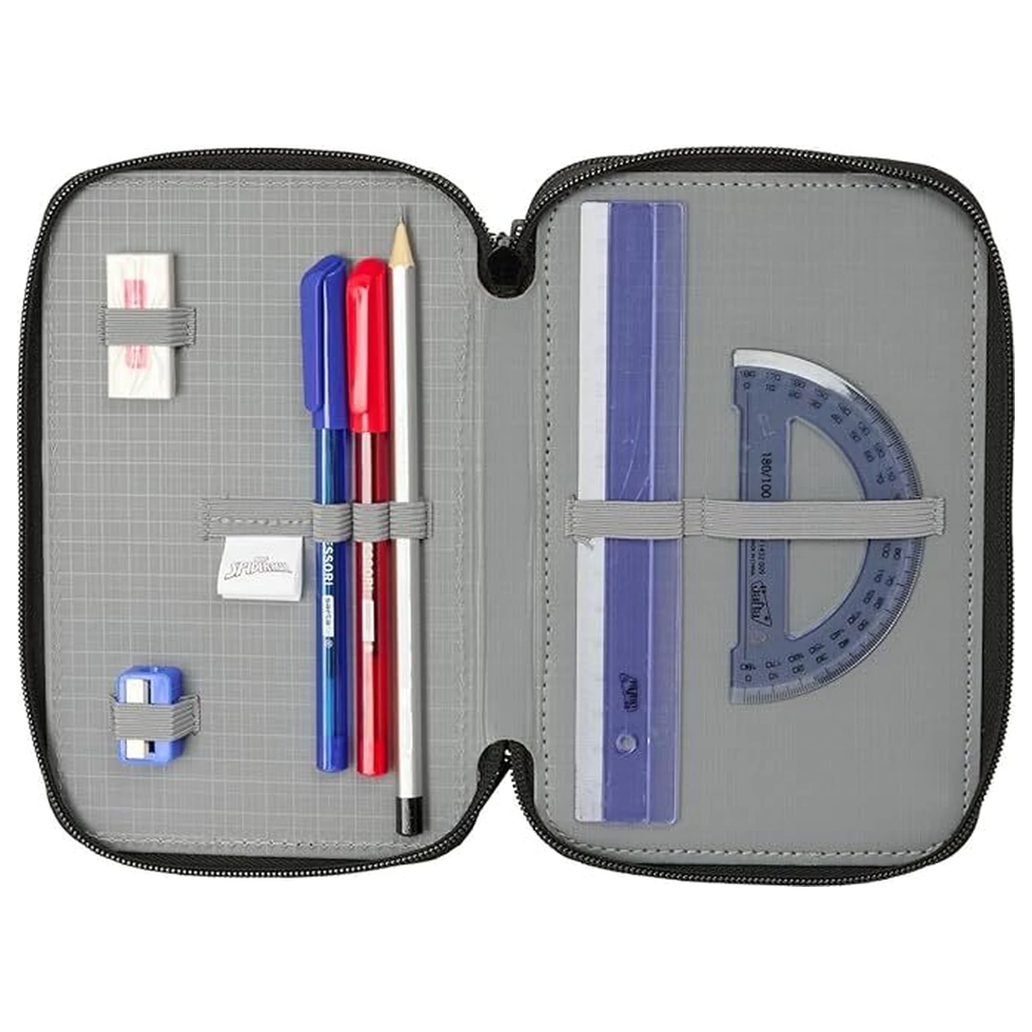 Marvel Spiderman Attack triple pencil case 37pcs product photo