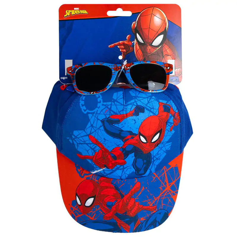 Marvel Spiderman set baseball cap and sunglasses product photo