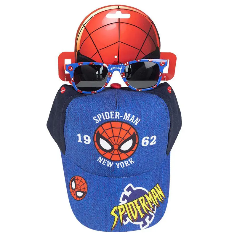 Marvel Spiderman set cap + sunglasses product photo