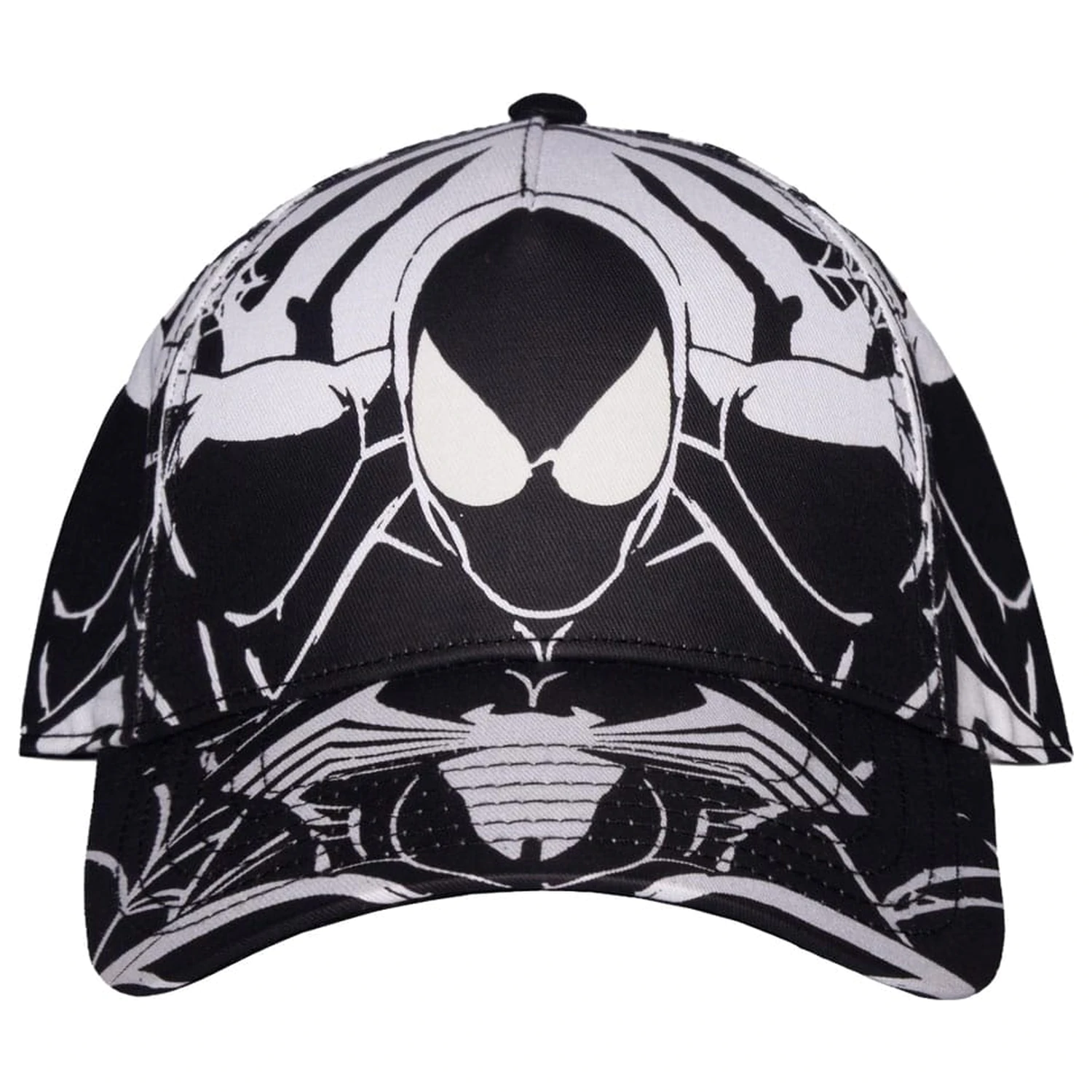 Spider-Man Baseball Cap Black & White All-over-Print product photo