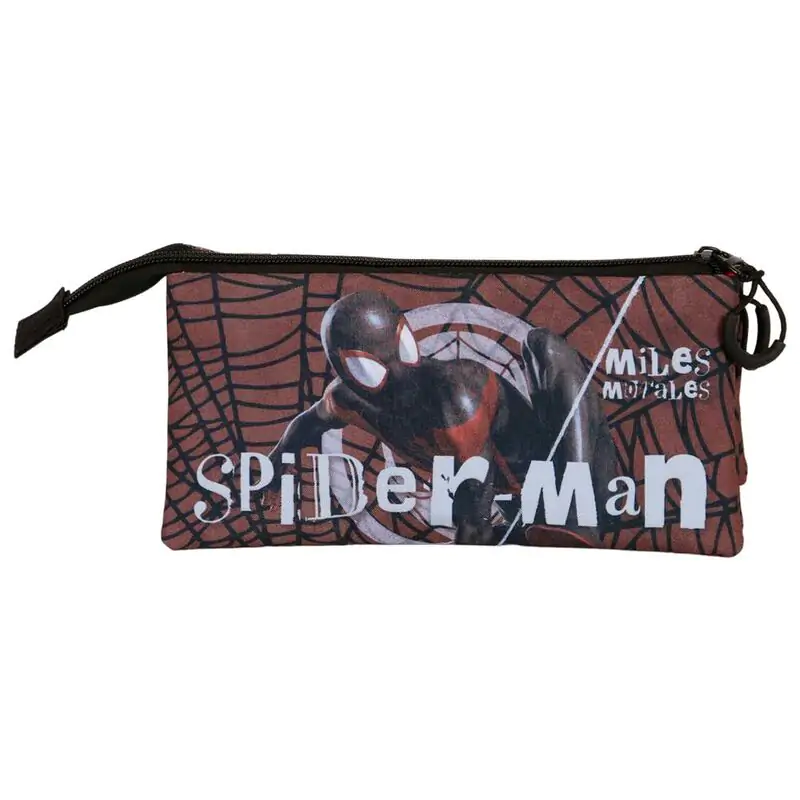 Marvel Spiderman Blackspider triple pencil case product photo