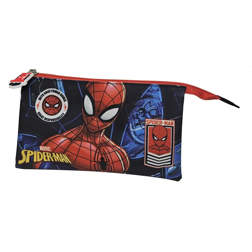 Marvel Spiderman Brave triple pencil case product photo