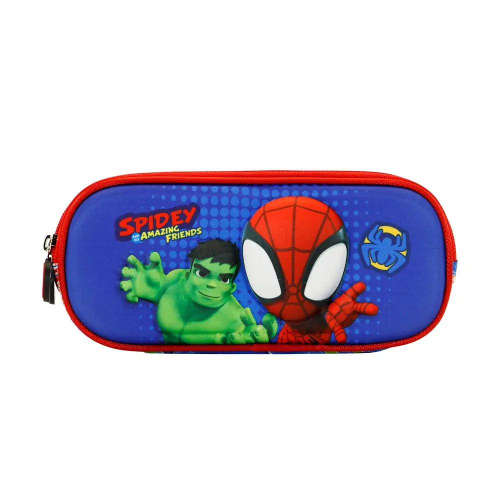 Marvel Spiderman Circles double 3D pencil case product photo