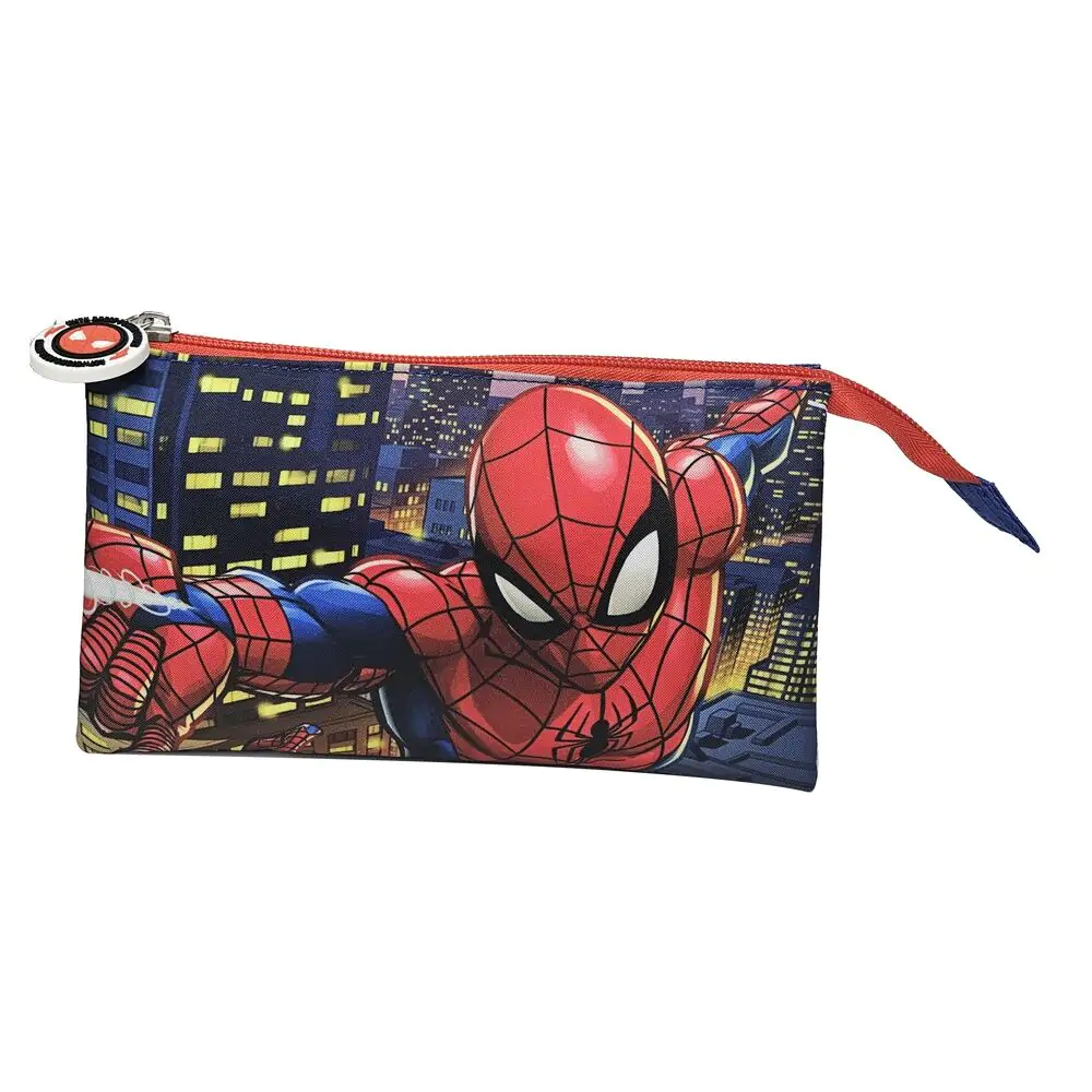 Marvel Spiderman City triple pencil case product photo