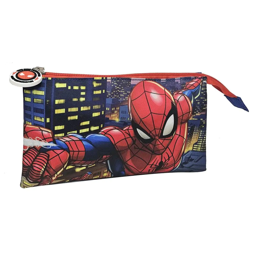 Marvel Spiderman City triple pencil case product photo