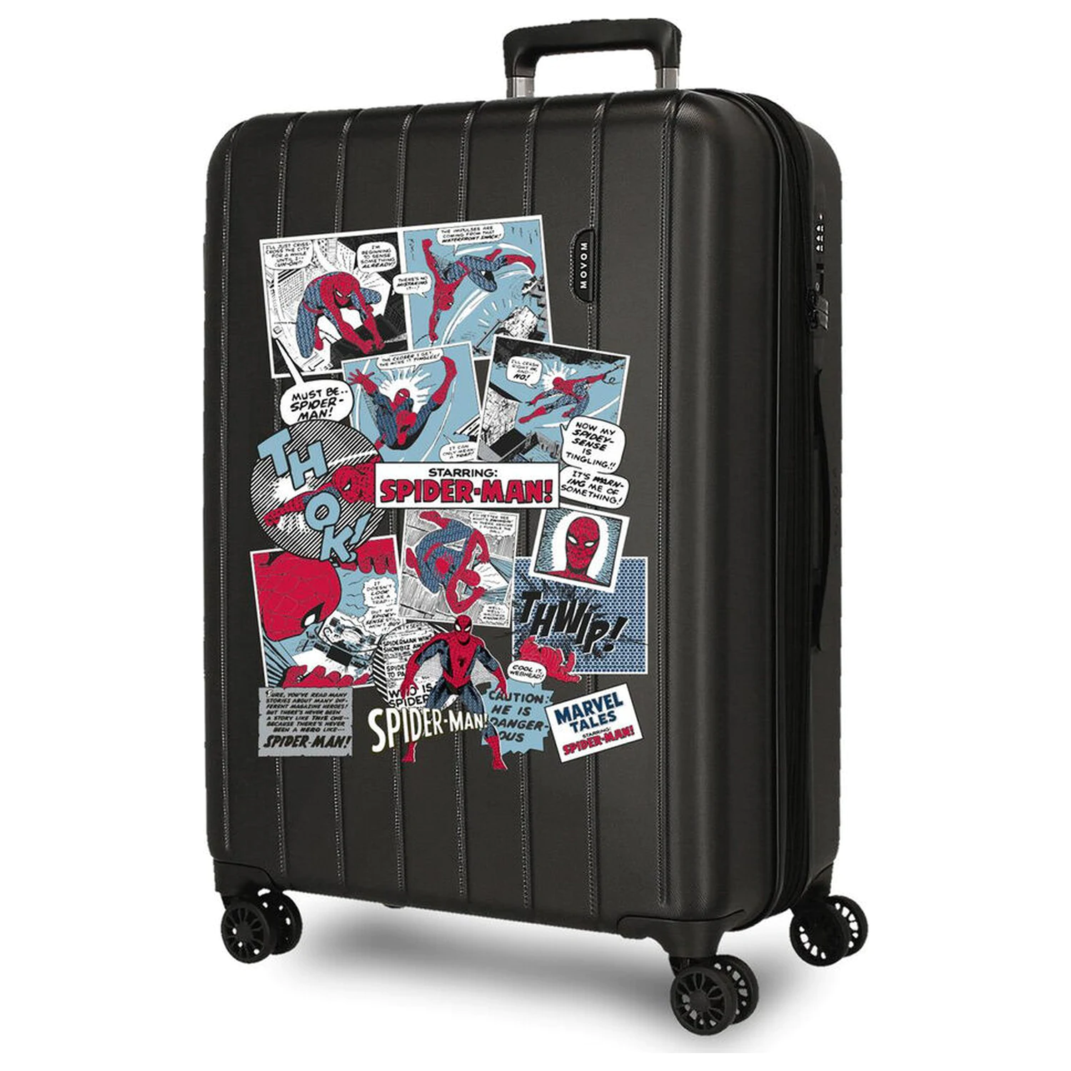 Marvel Spiderman Comic ABS trolley suitcase 65cm product photo