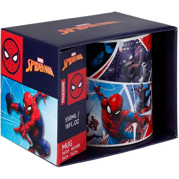 Marvel Spiderman Comic mug 550ml product photo