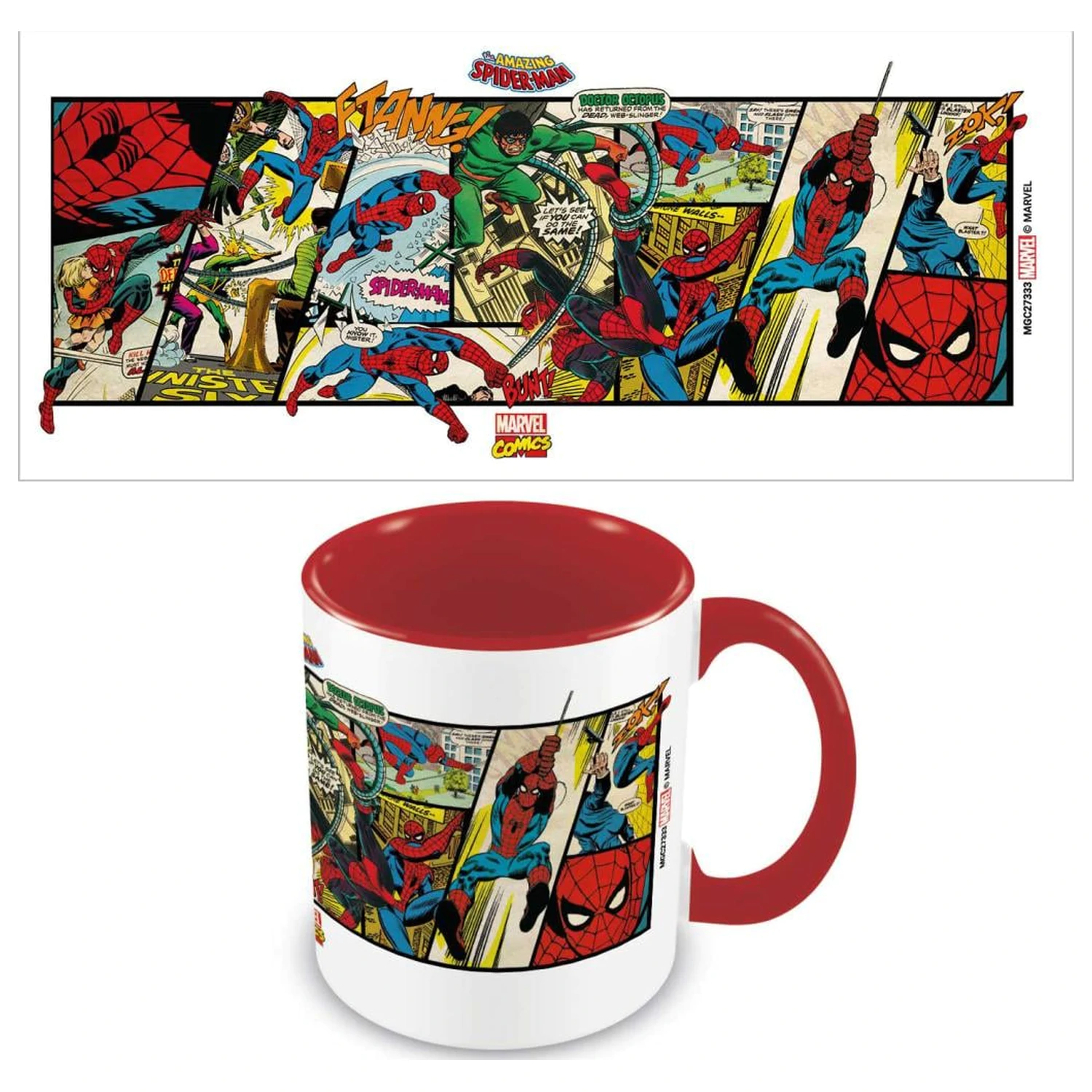 Spider-Man Comics Colored Inner Mug product photo