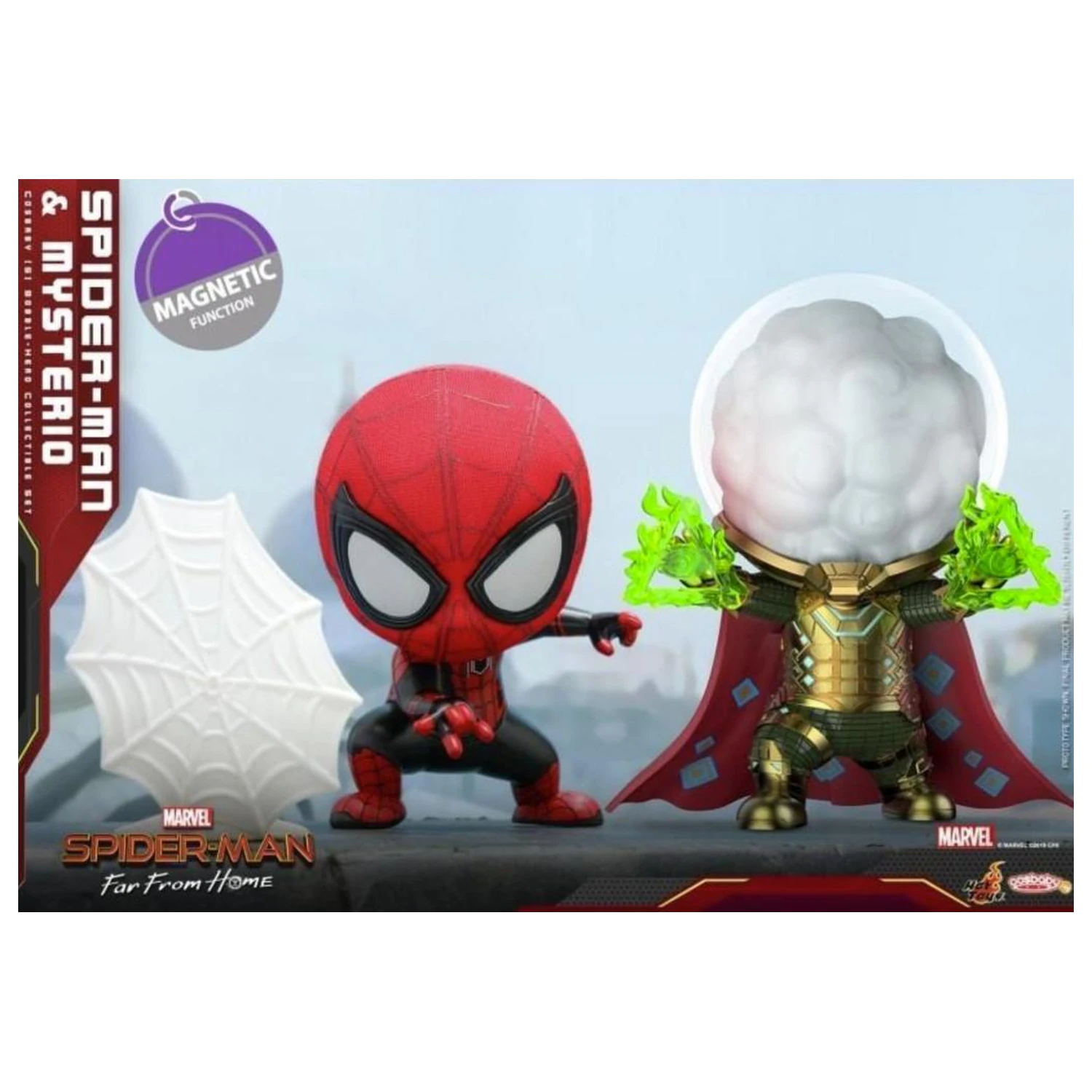 Spider-Man Cosbaby Wave 1 Spider-Man and Mysterio Set product photo