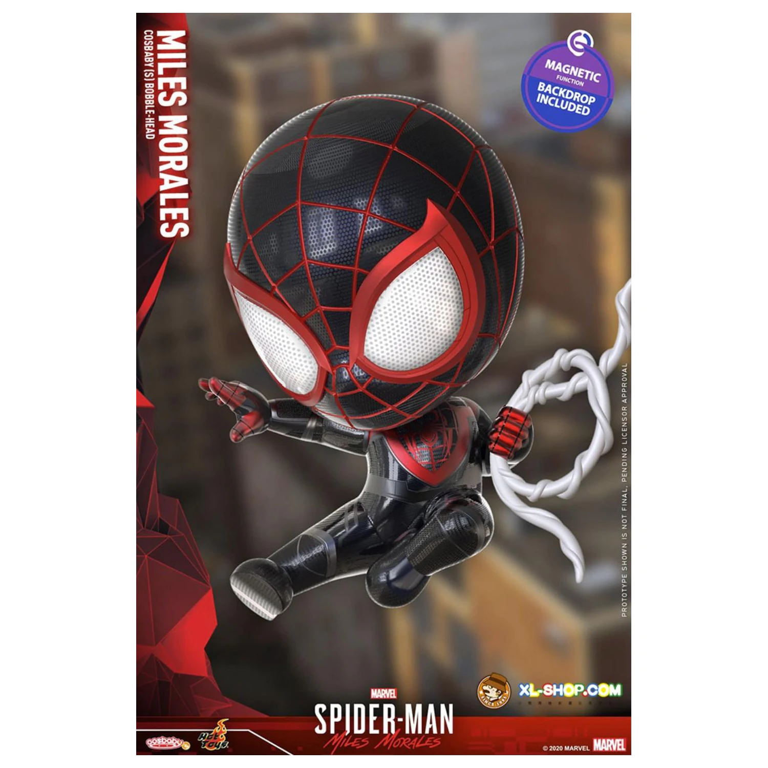Spider-Man Cosbaby Wave 4 Miles Morales Bodega Cat Suit product photo