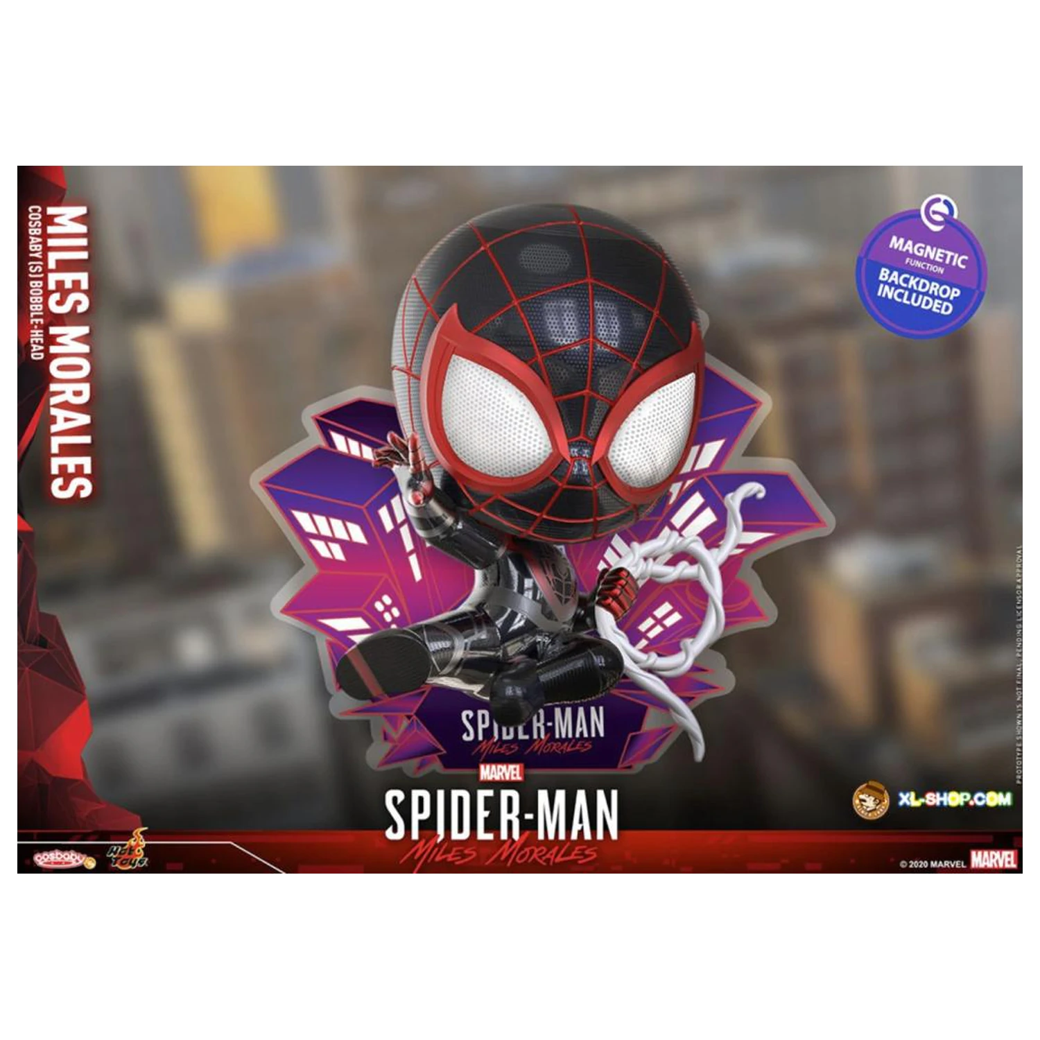 Spider-Man Cosbaby Wave 4 Miles Morales Bodega Cat Suit product photo
