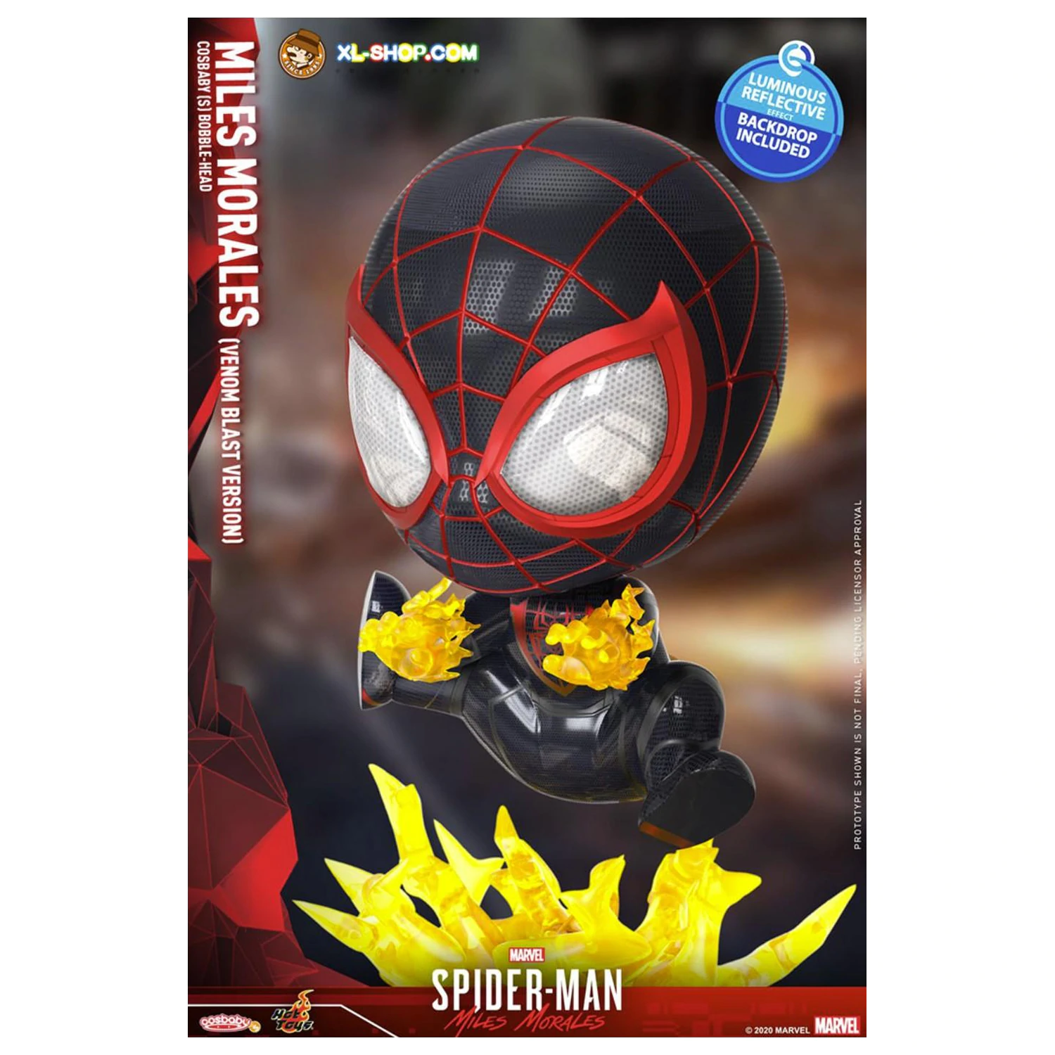 Spider-Man Cosbaby Wave 4 Miles Morales Venom Blast Version product photo